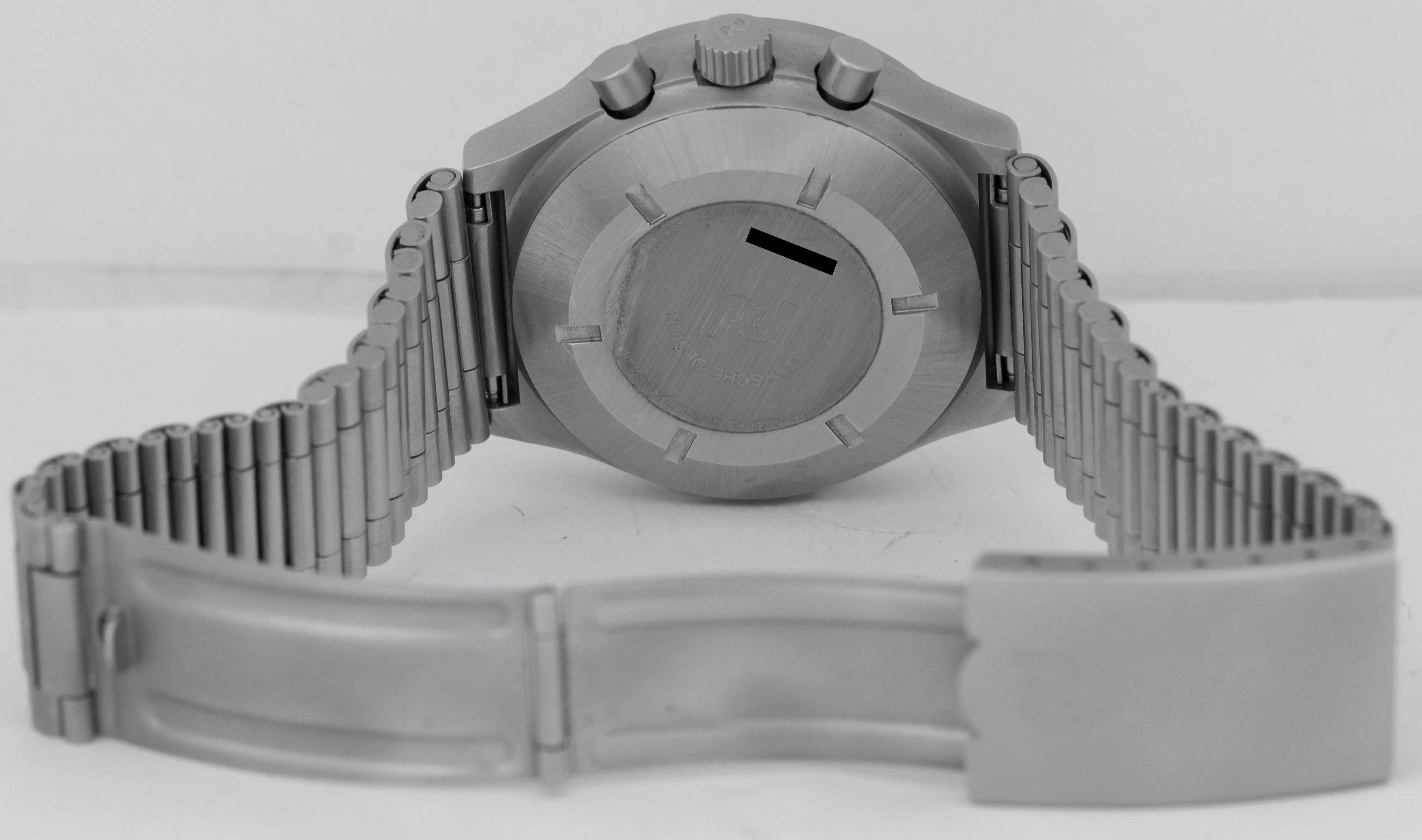 Porsche Design Orfina Black Stainless Steel Automatic Chronograph Watch 7176