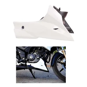 Premium Engine Guard White  For TVS Apache RTR 160,180 BS4,BS6