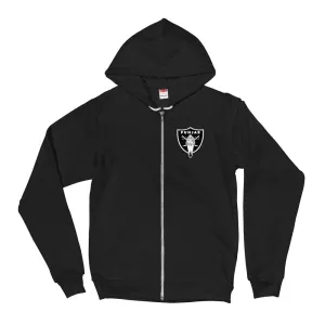 PUNJAB - ICON - CLASSIC ZIP UP HOODIE FRNT & BACK PRINT