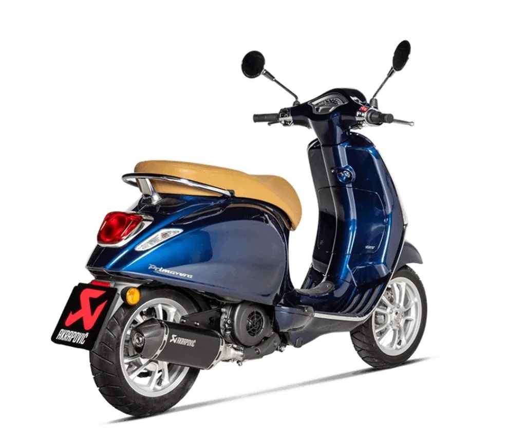 Racing Exhaust AKRAPOVIC Black Edition SLIP-ON | Vespa Primavera/Sprint 125-150cc ('21-22')