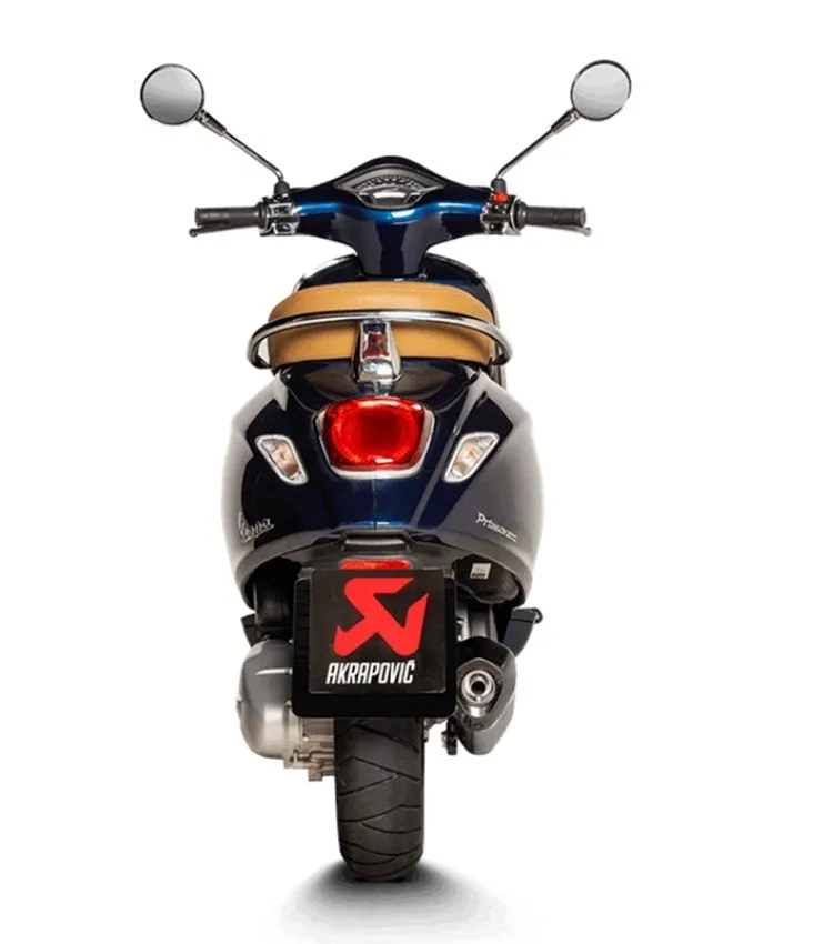 Racing Exhaust AKRAPOVIC Black Edition SLIP-ON | Vespa Primavera/Sprint 125-150cc ('21-22')