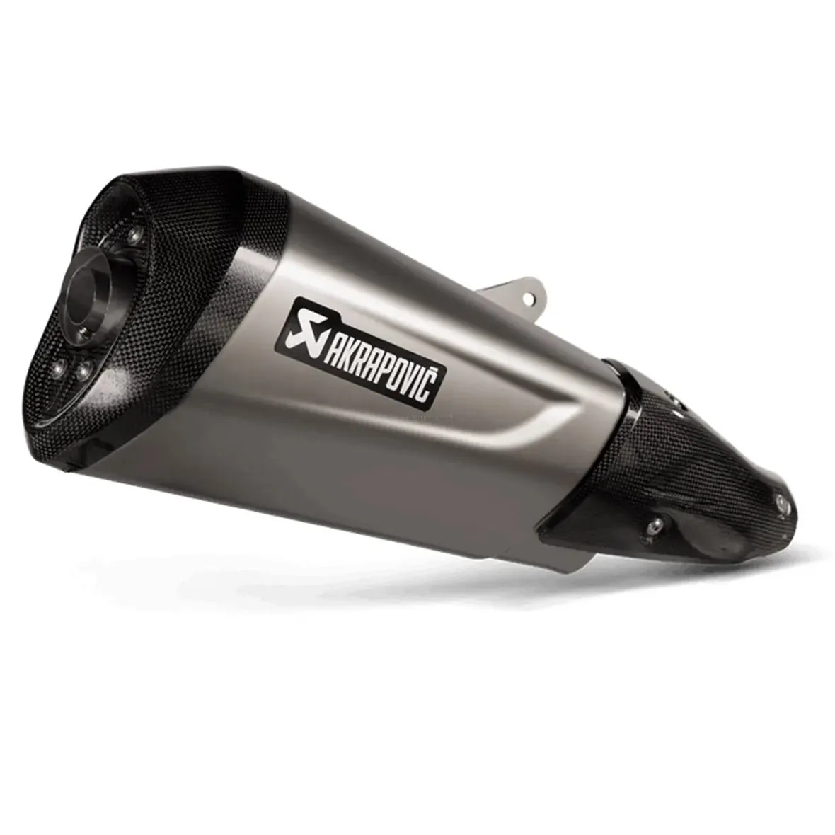 Racing Exhaust AKRAPOVIC "SLIP-ON" Silver | Vespa GTS/GTS Super/GTV 300ccm HPE
