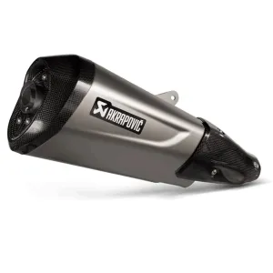 Racing Exhaust AKRAPOVIC "SLIP-ON" Silver | Vespa GTS/GTS Super/GTV 300ccm HPE