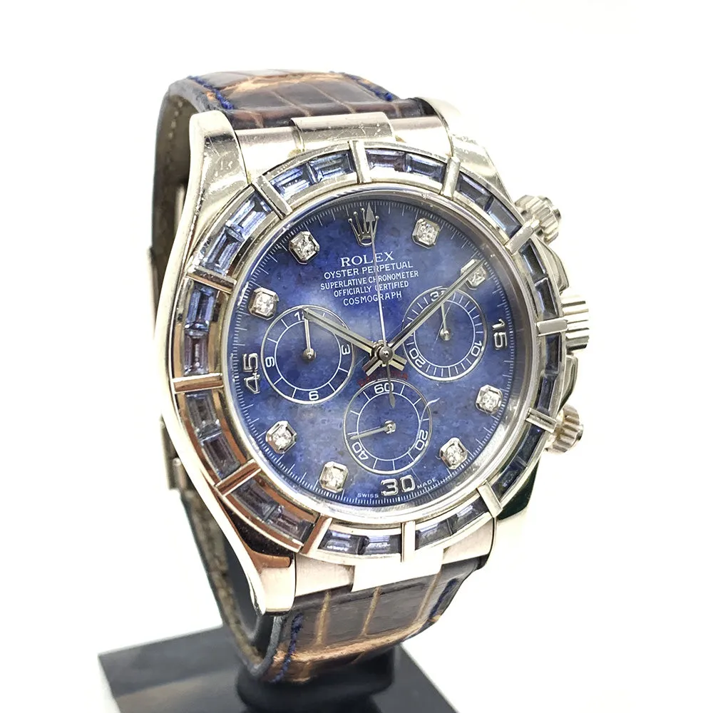 Rolex Cosmograph Daytona 116589SACI Blue Sodalite Dial Jun 2001