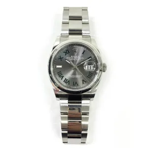 Rolex Datejust 126200 Wimbledon Dial Sep 2021