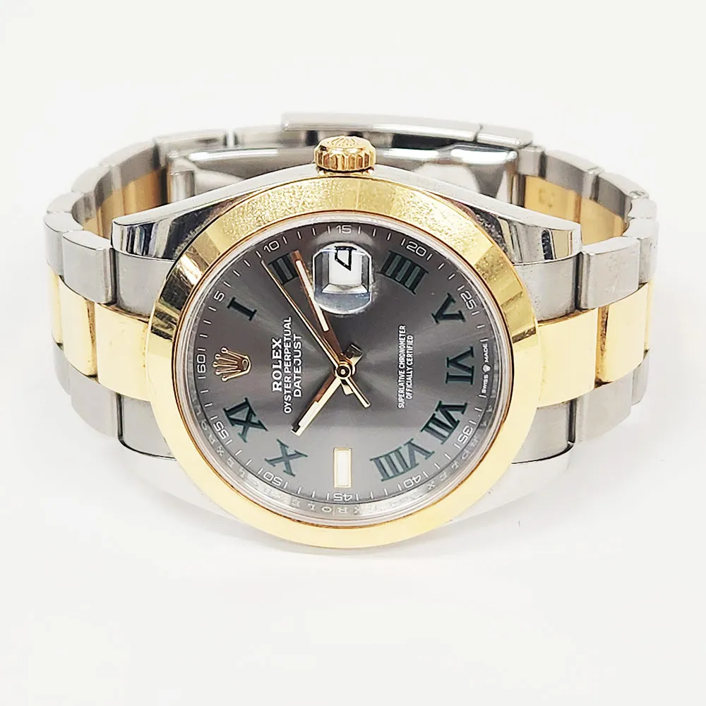 Rolex Datejust 126303 Wimbledon Dial Mar 2024