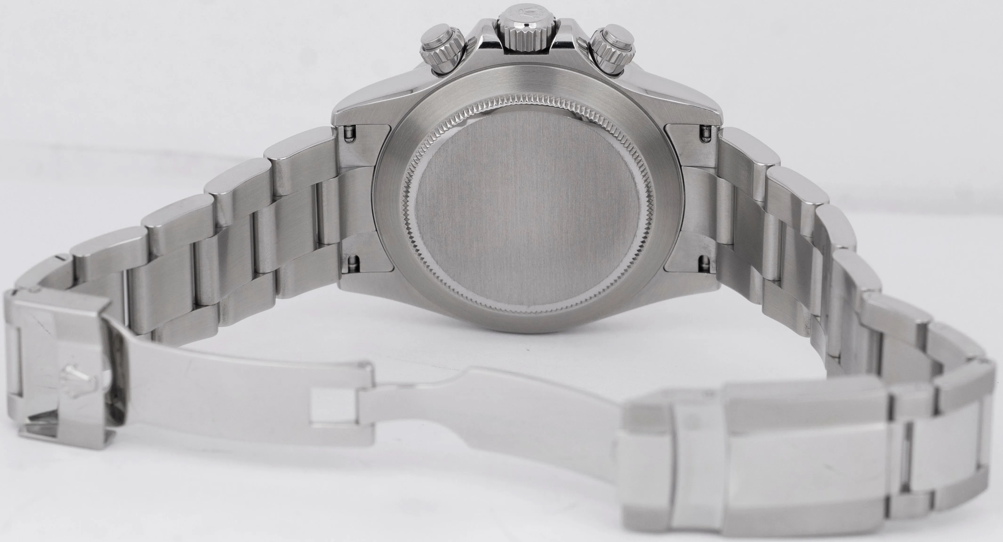 Rolex Daytona Cosmograph White REHAUT Stainless Steel 40mm Oyster Watch 116520