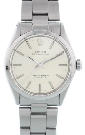 Rolex Oyster Perpetual 1002 Automatic Vintage Watch
