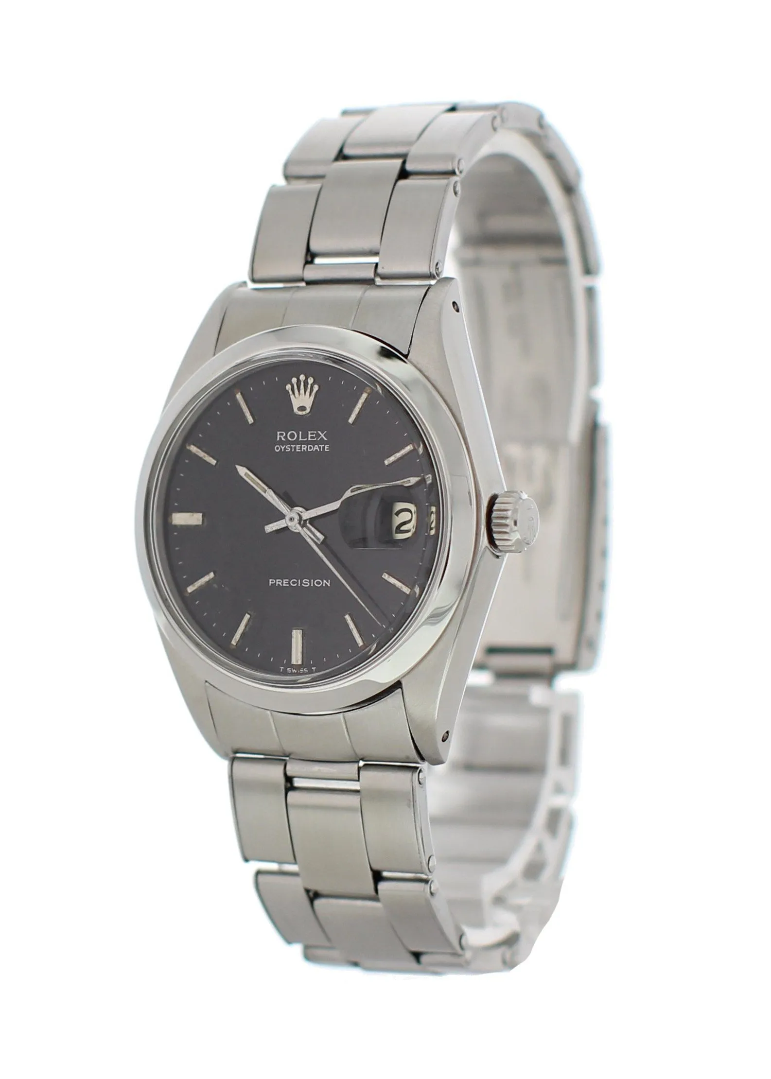 Rolex Oysterdate Precision 6694 Vintage Mens Watch