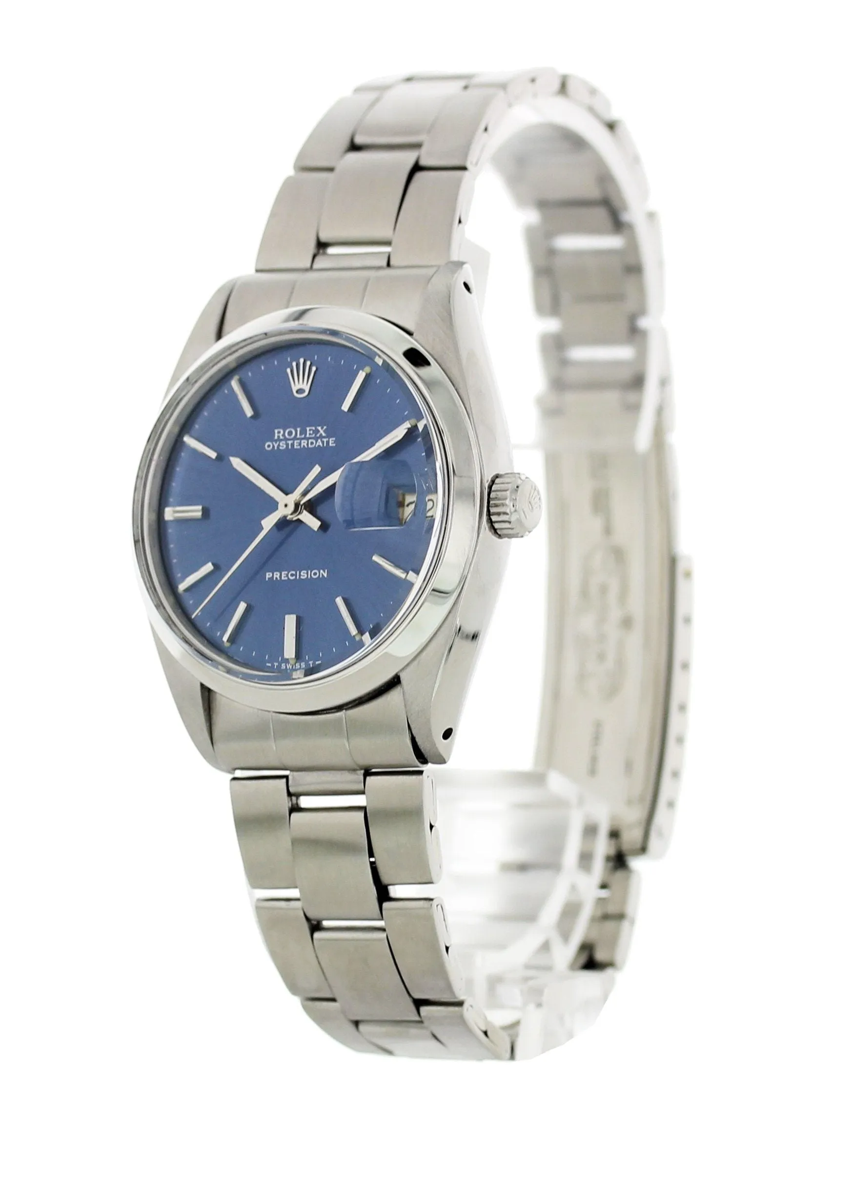 Rolex Oysterdate Precision 6694 Vintage Mens Watch