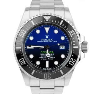Rolex Sea-Dweller Deepsea James Cameron PAPERS Blue Steel 44mm 126660 Watch B P