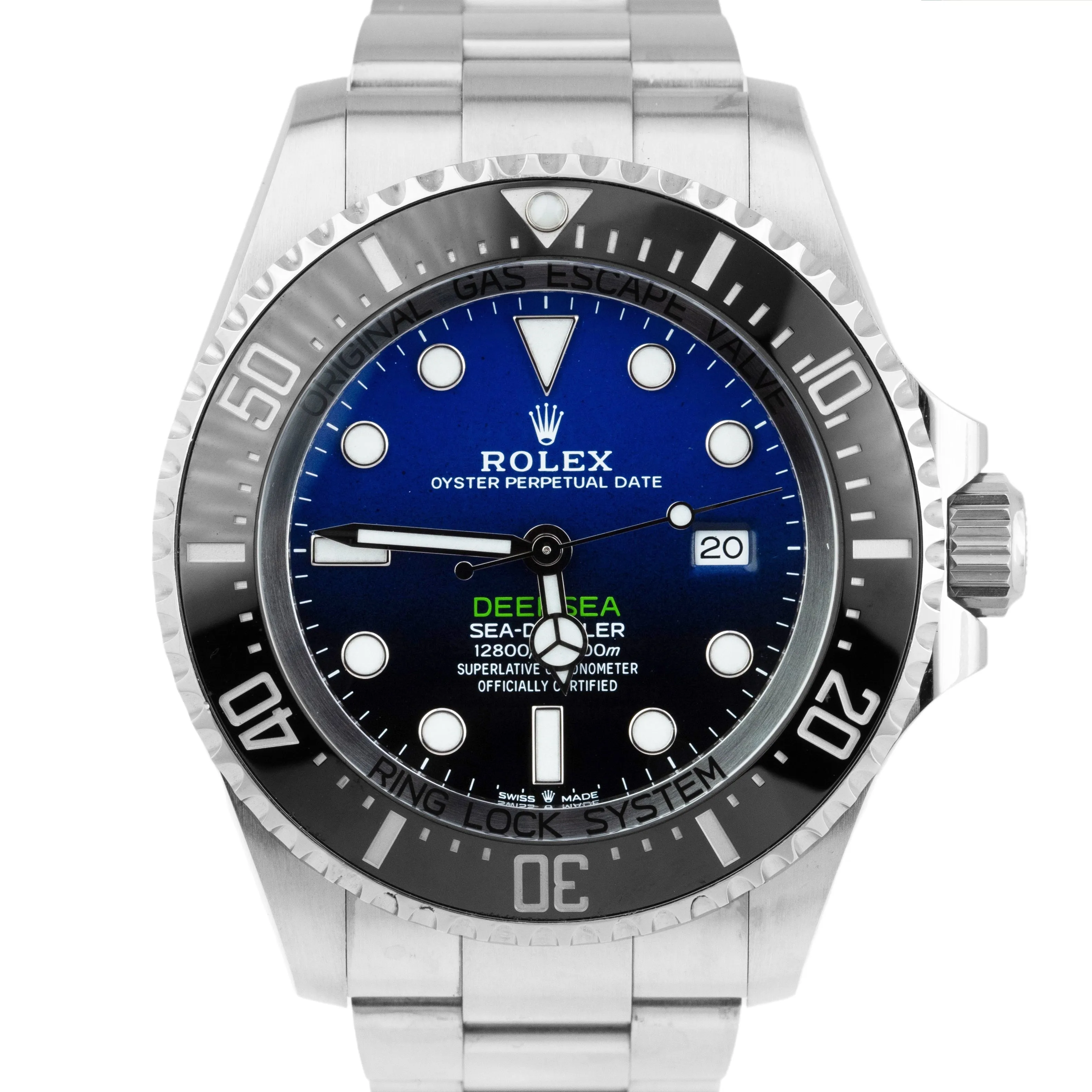 Rolex Sea-Dweller Deepsea James Cameron PAPERS Blue Steel 44mm 126660 Watch B P