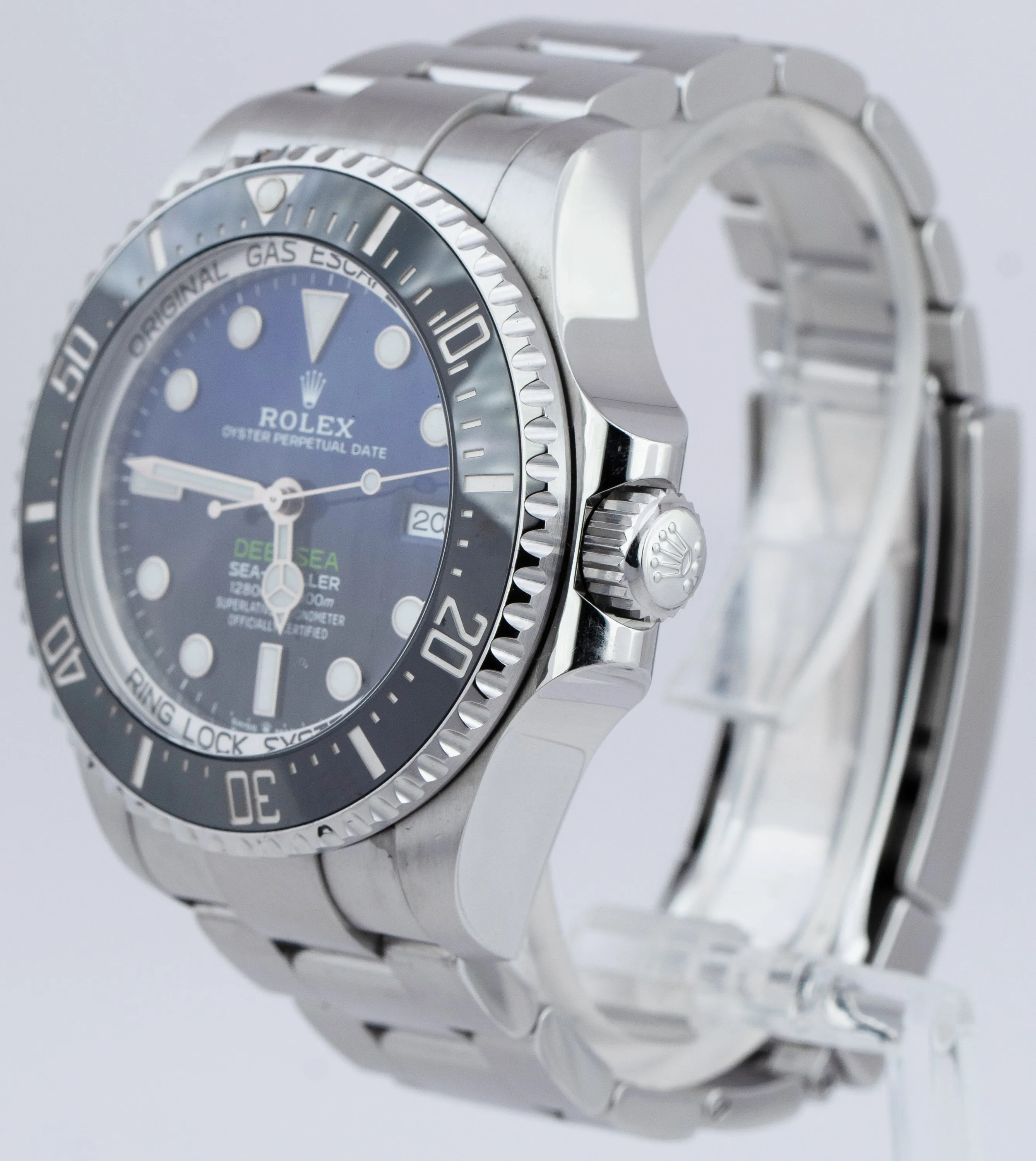 Rolex Sea-Dweller Deepsea James Cameron PAPERS Blue Steel 44mm 126660 Watch B P