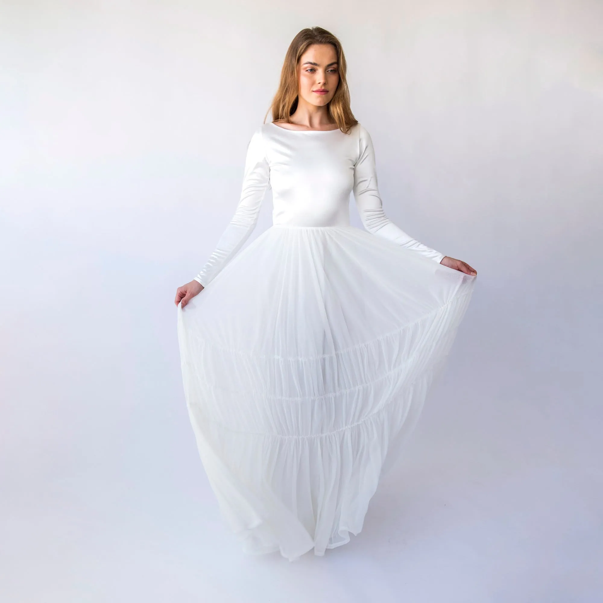 Romantic wedding dress #1451