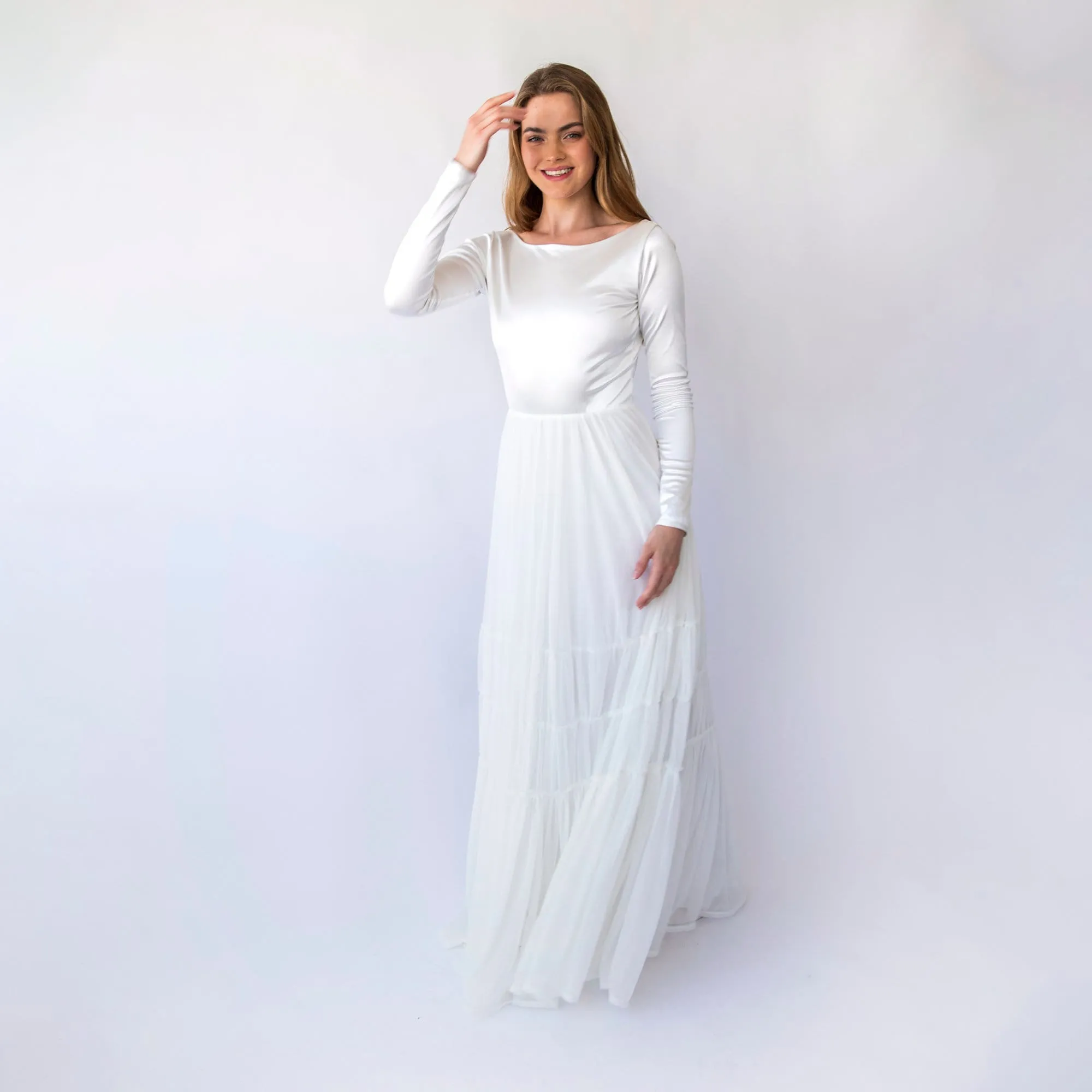Romantic wedding dress #1451