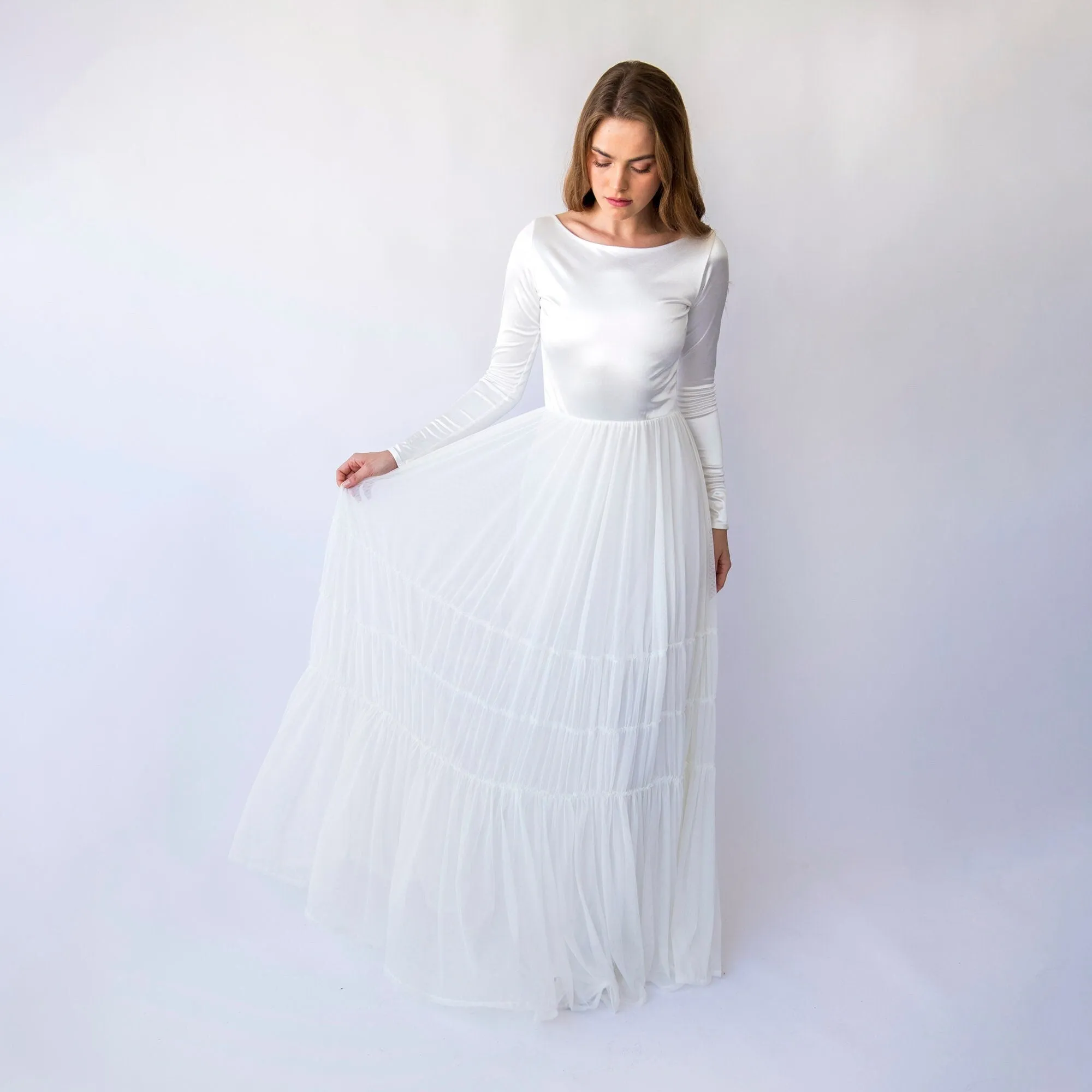 Romantic wedding dress #1451