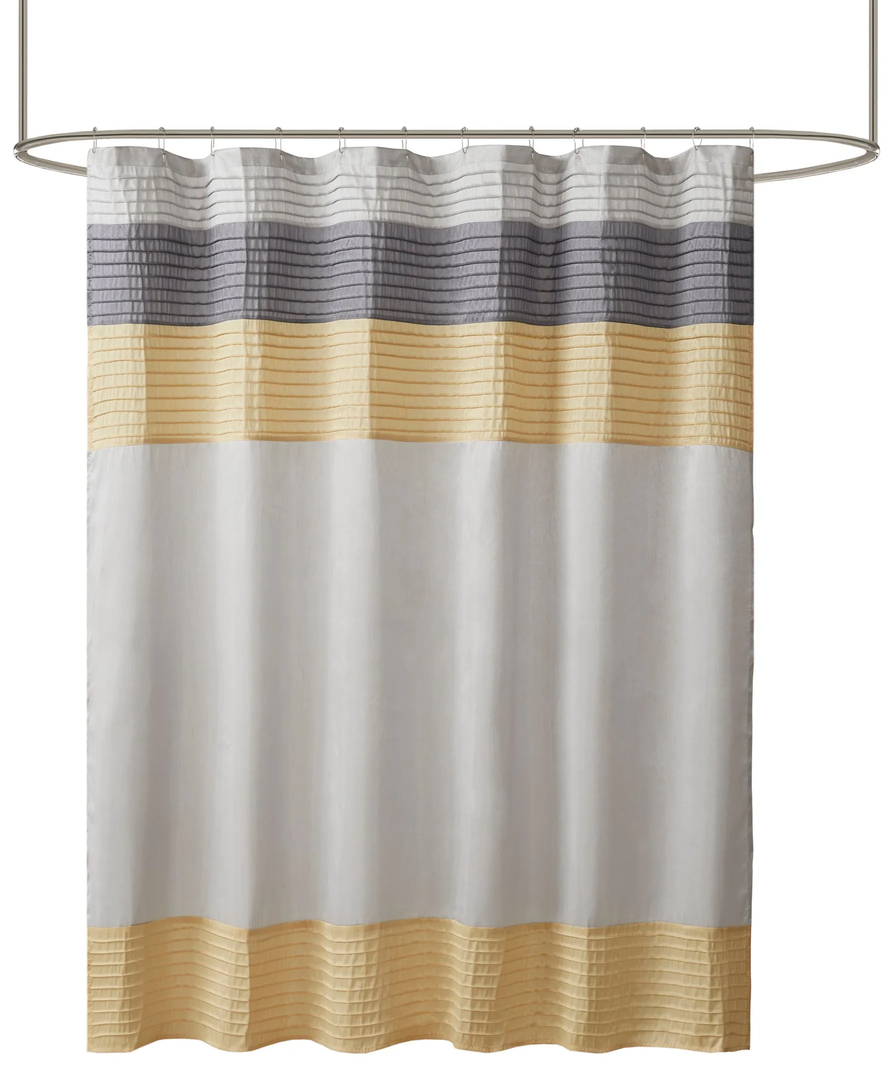 Salem Faux Silk Shower Curtain