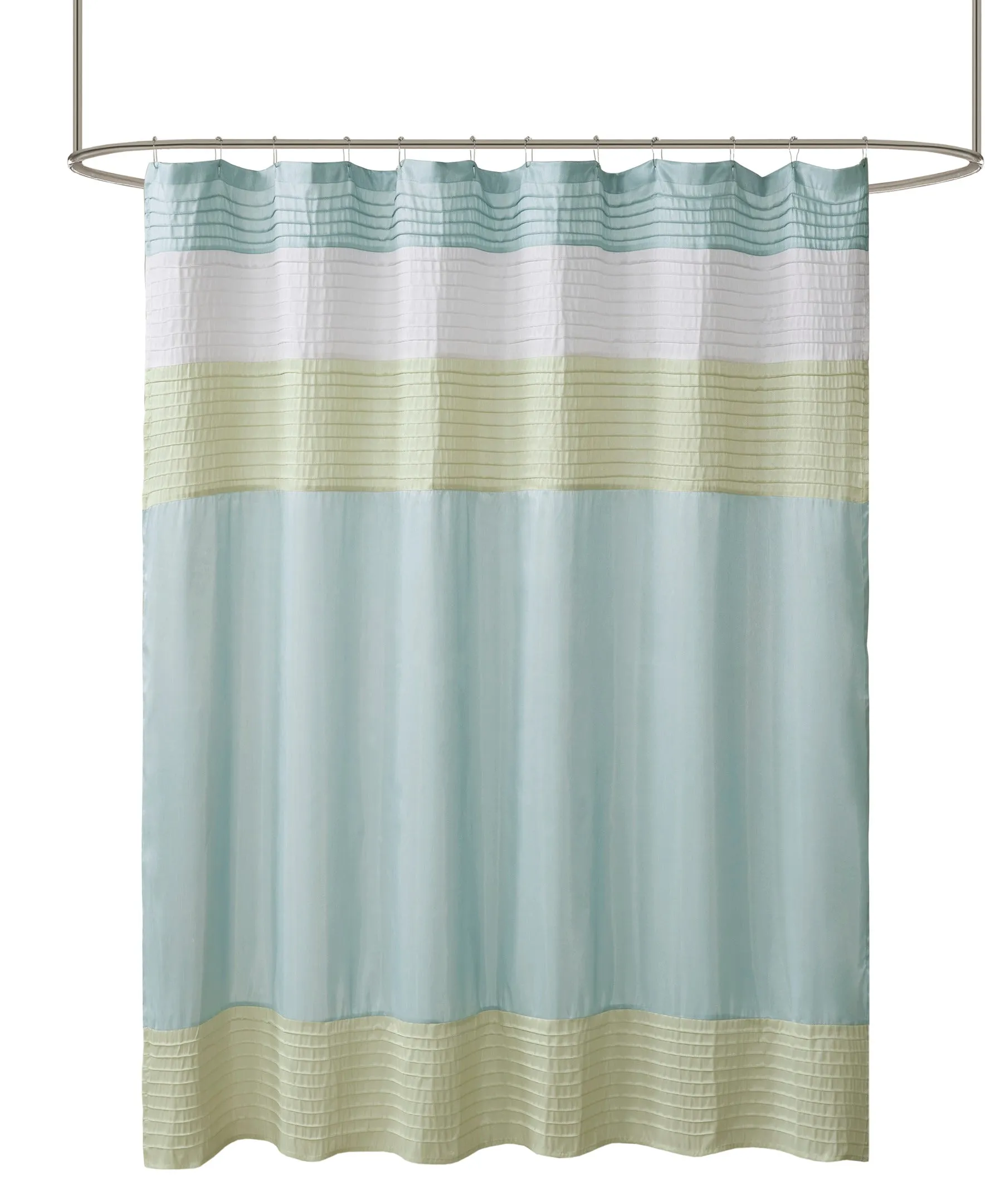 Salem Faux Silk Shower Curtain