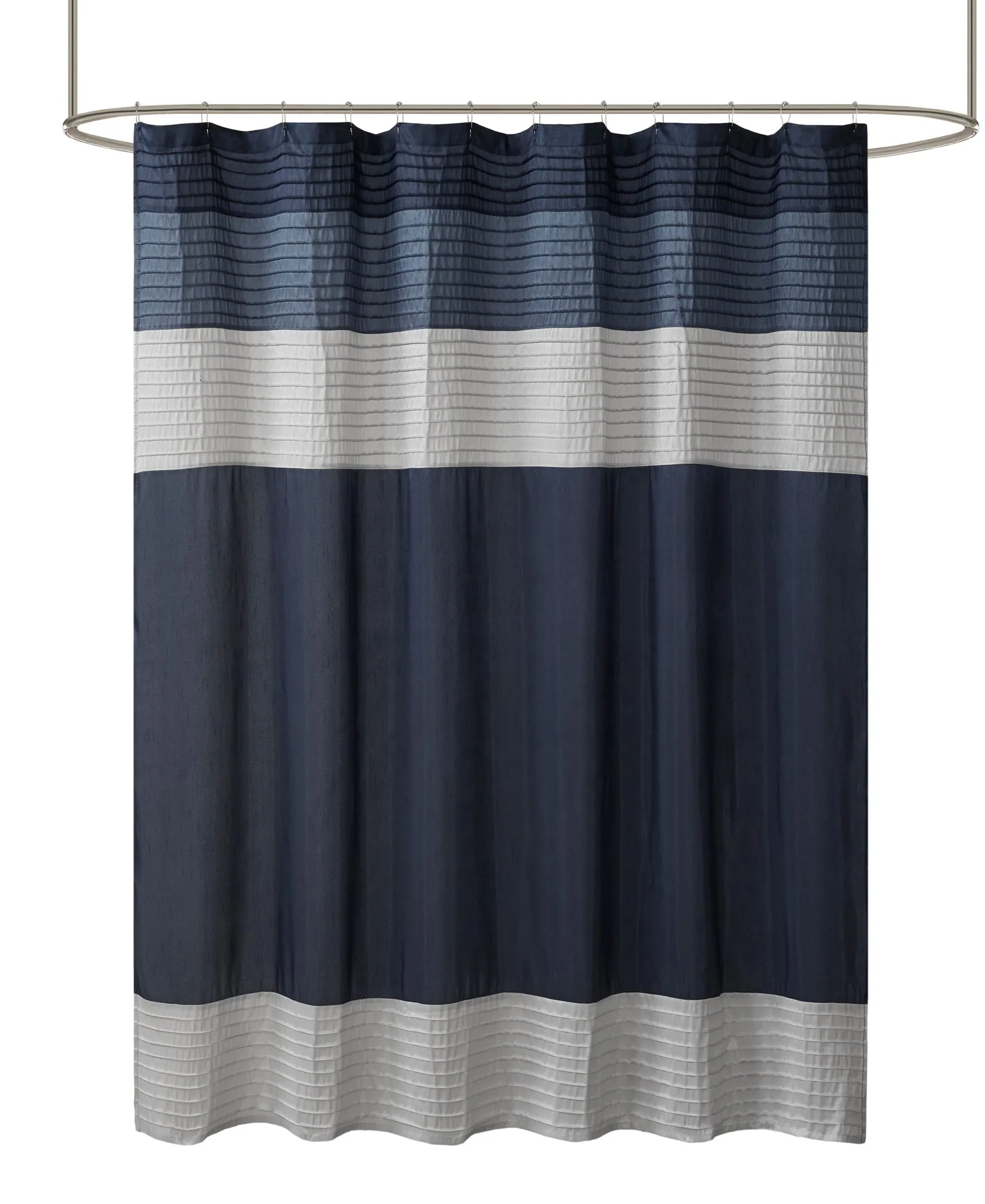 Salem Faux Silk Shower Curtain