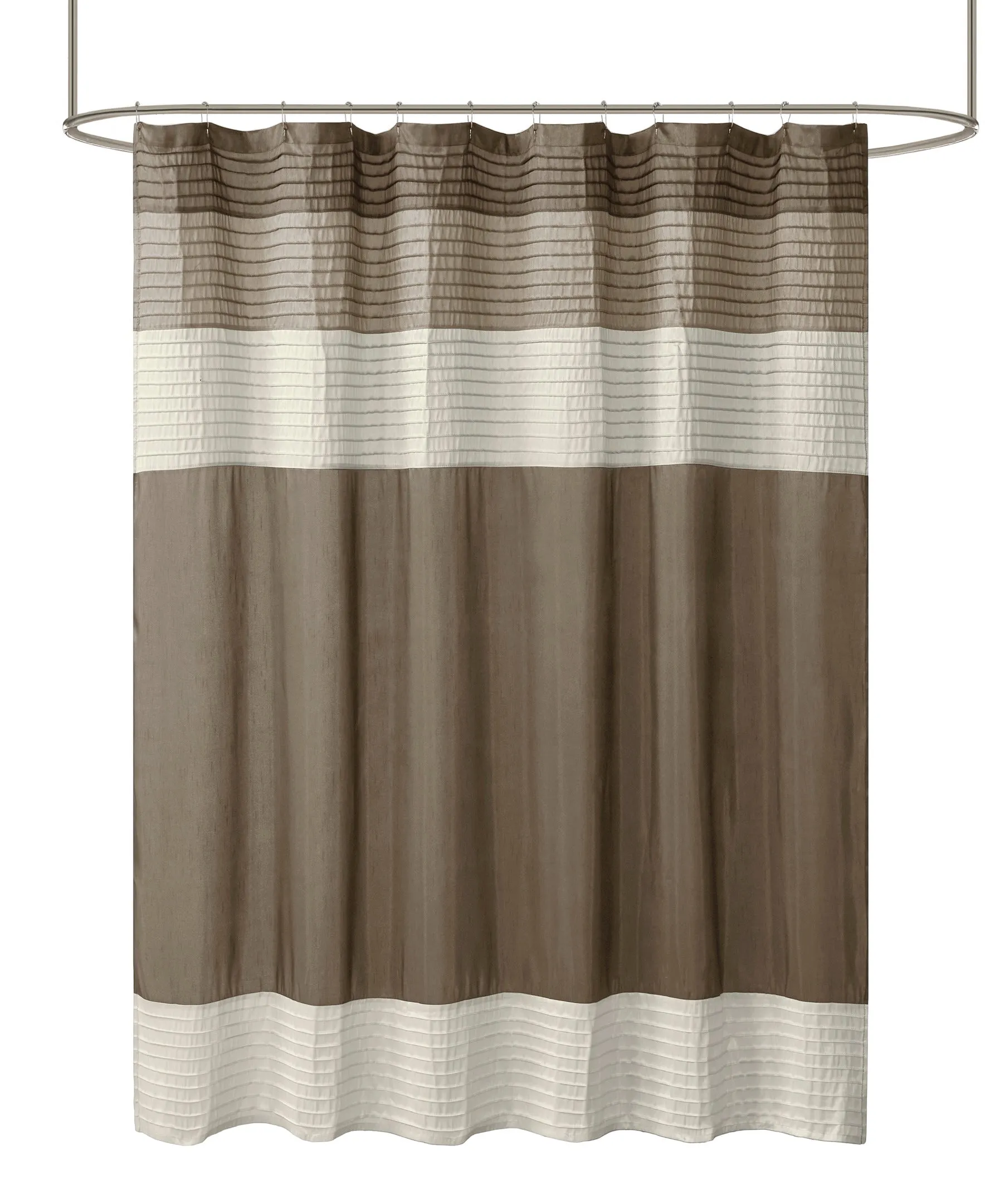Salem Faux Silk Shower Curtain