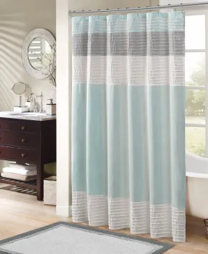 Salem Faux Silk Shower Curtain
