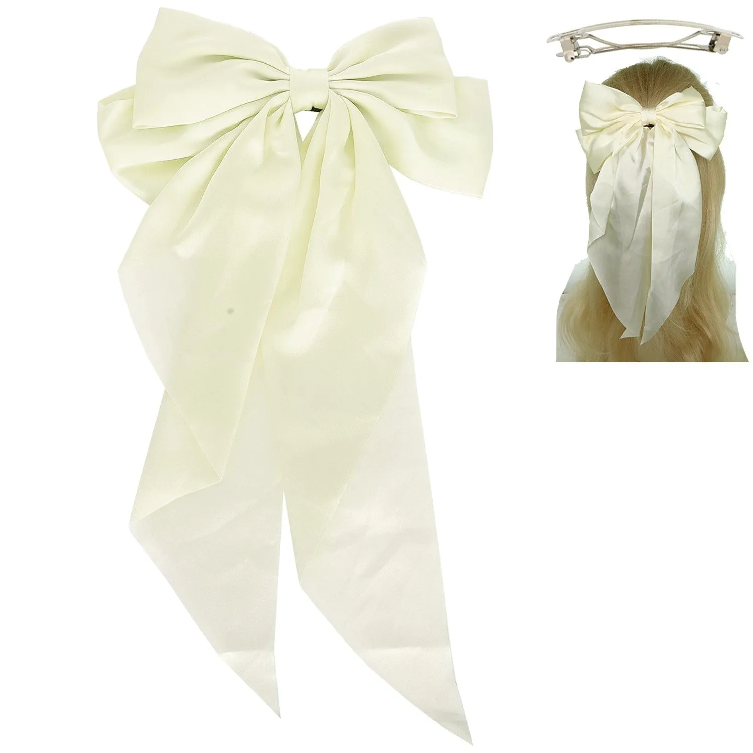 Satin Hair Bow