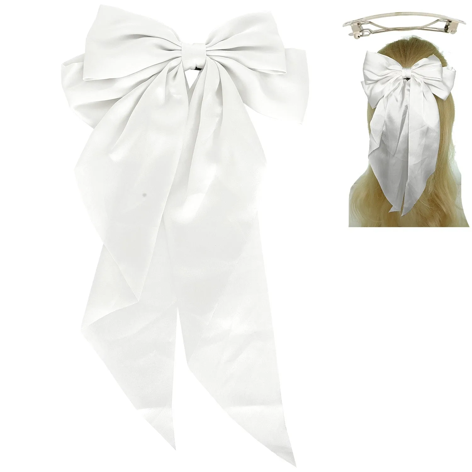 Satin Hair Bow