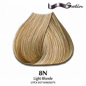 Satin hair color Nutural 1N Black Cover Gray 3oz *