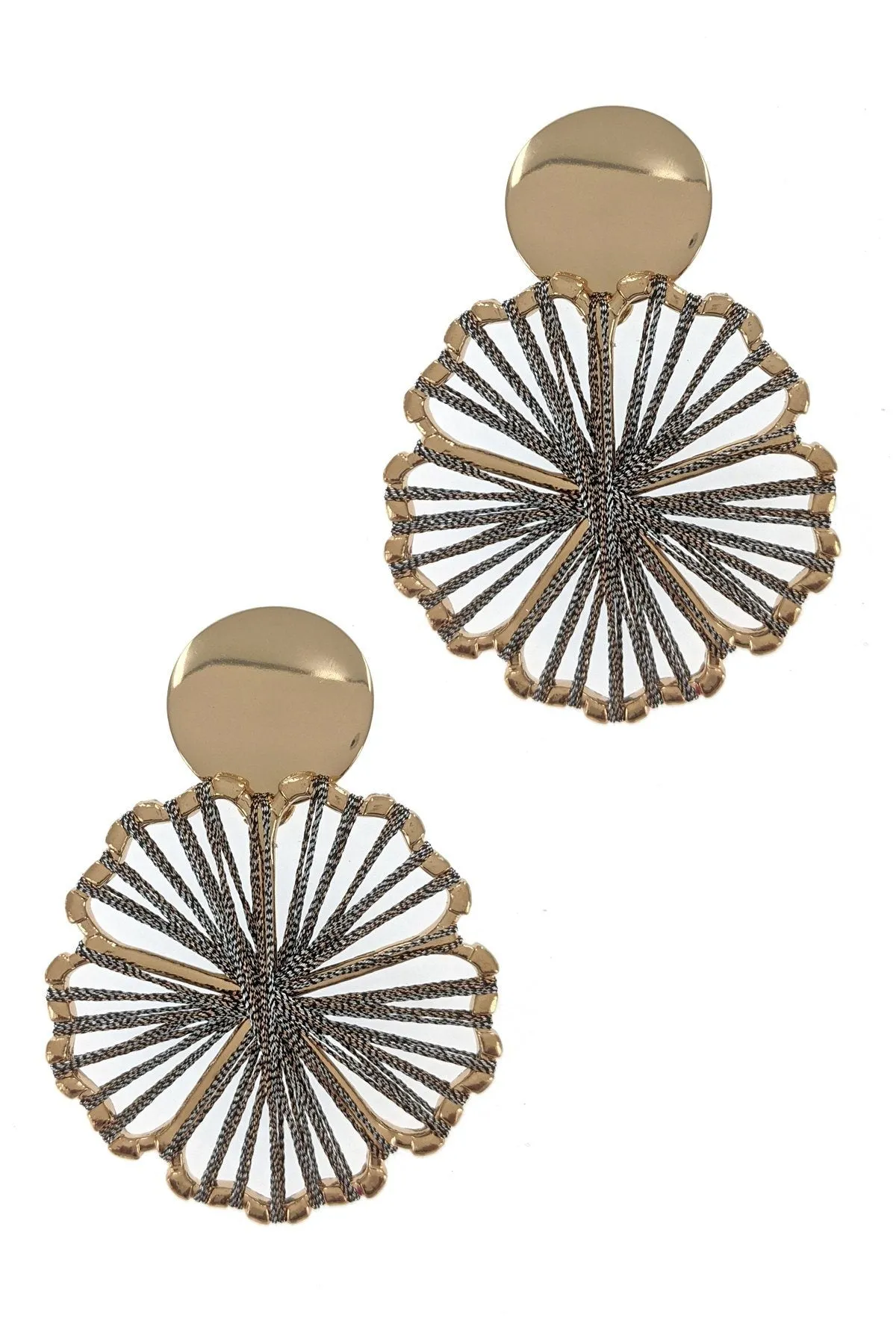 Satin Silky Threaded Fashion Earrings