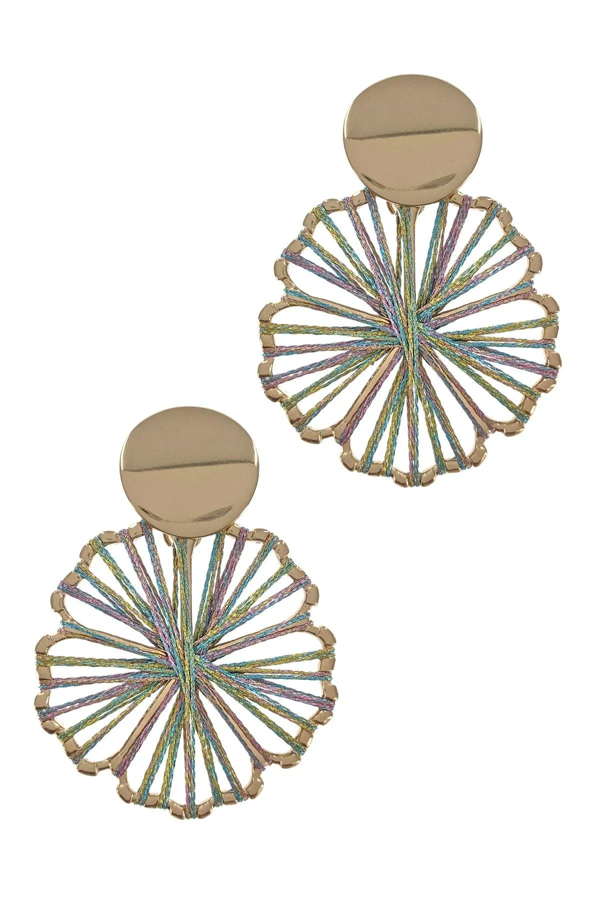 Satin Silky Threaded Fashion Earrings