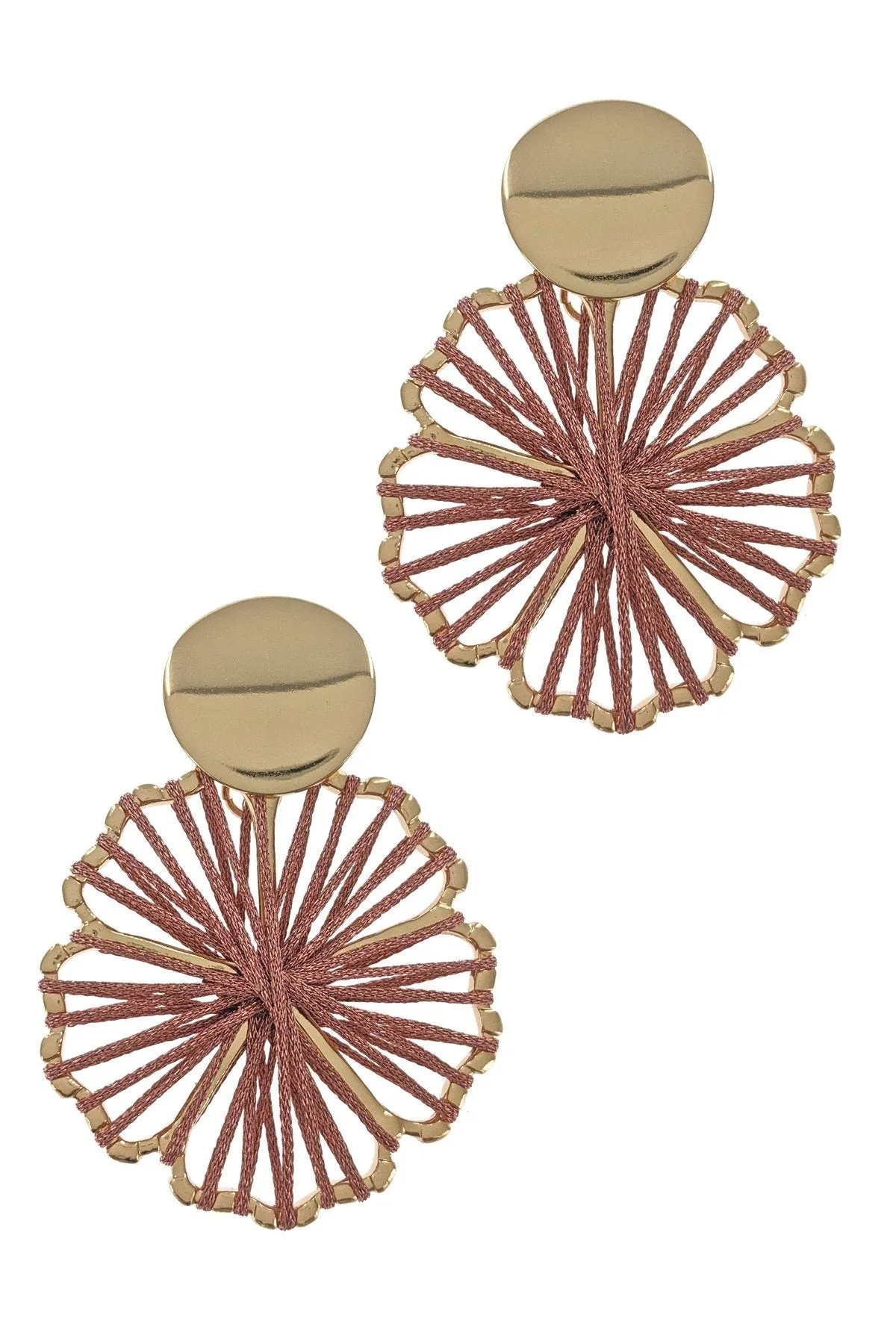 Satin Silky Threaded Fashion Earrings