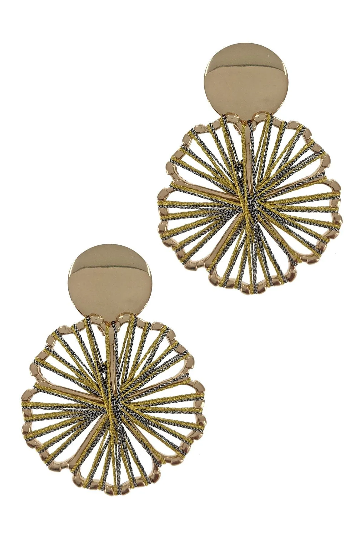 Satin Silky Threaded Fashion Earrings