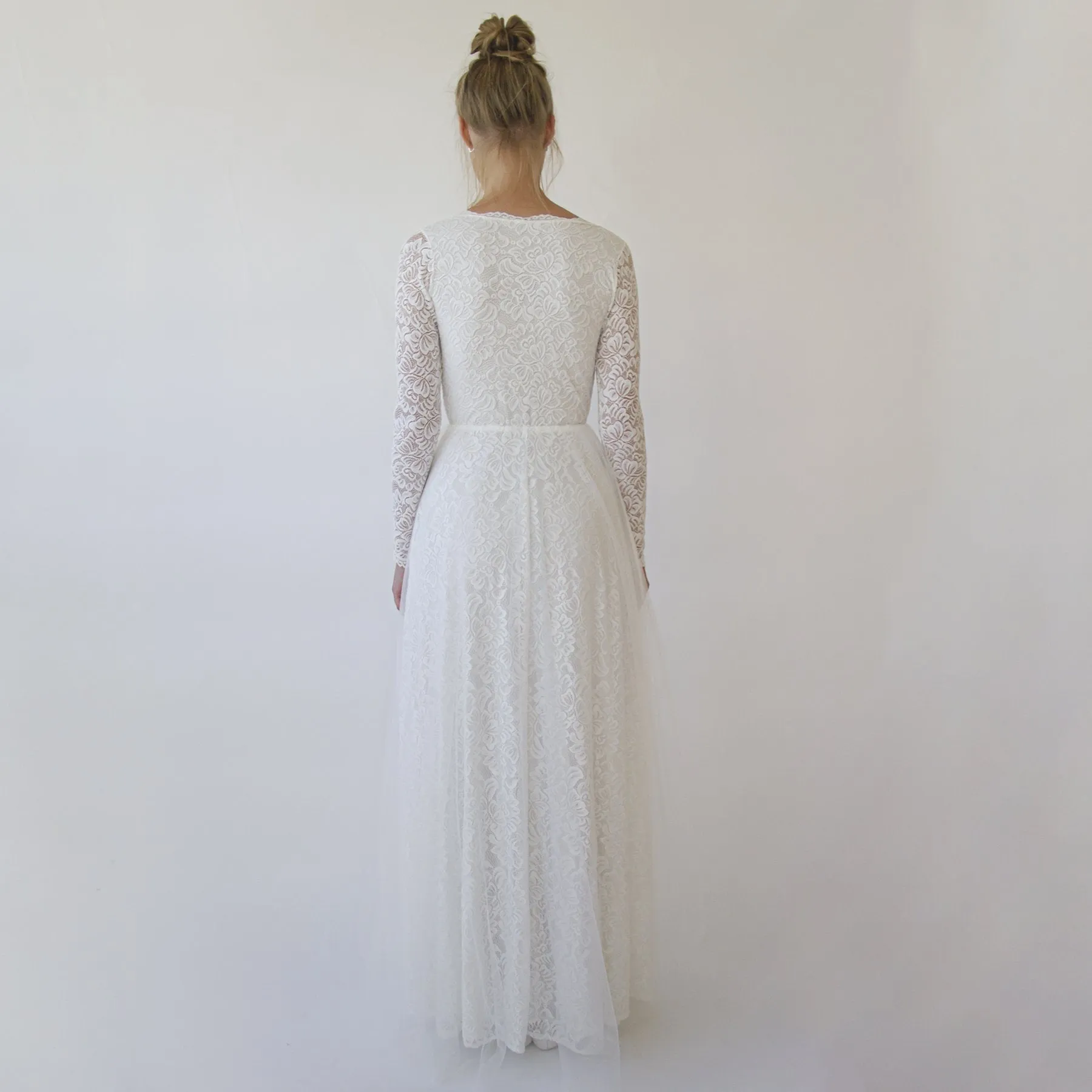 Sheer Illusion Tulle Skirt #1315