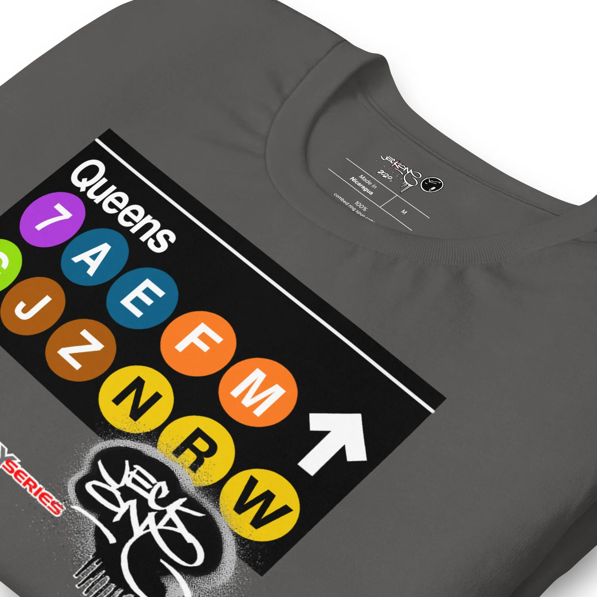 SHORT SLEEVE TEE  (uniSex) : QUEENS -(2020 upgraded classic)