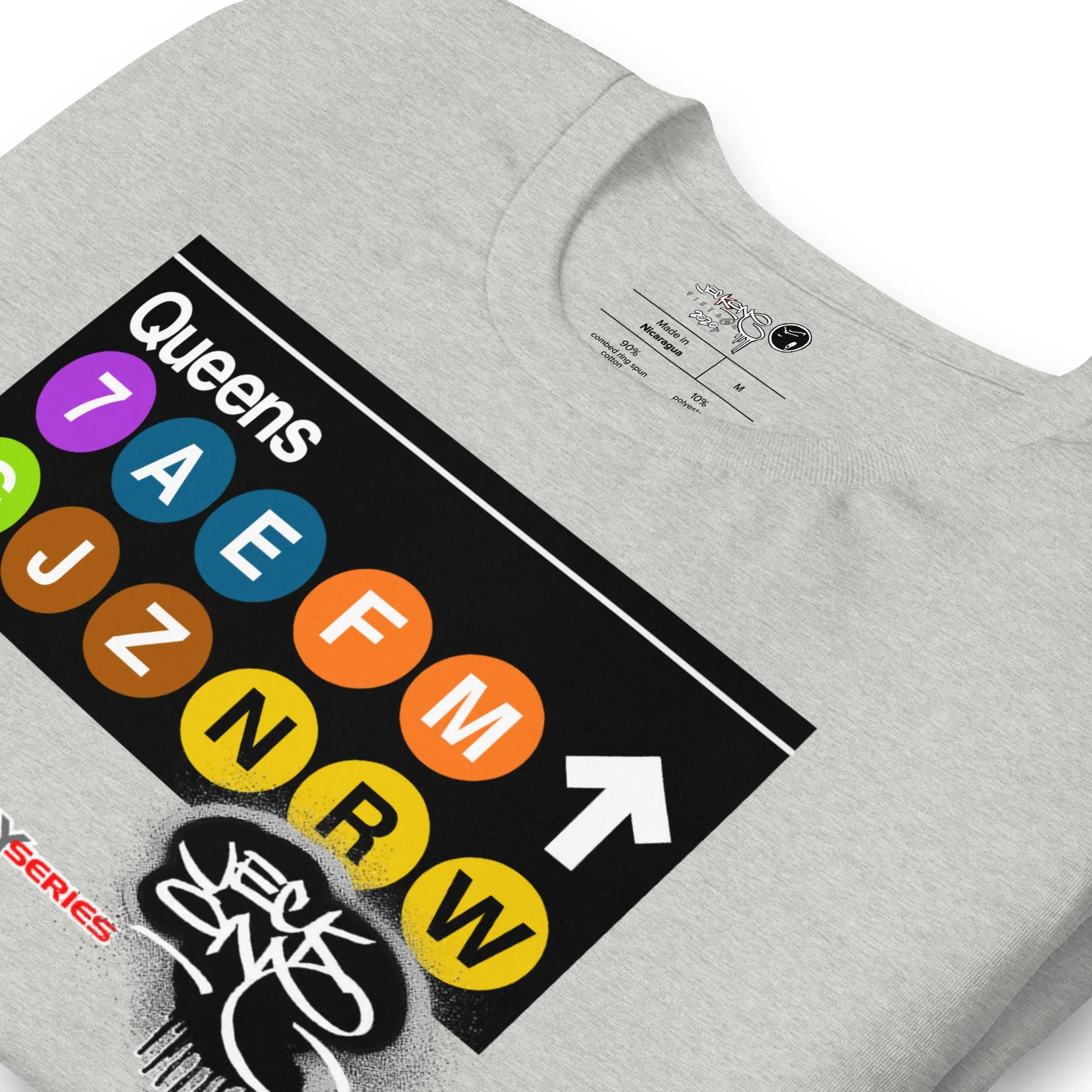 SHORT SLEEVE TEE  (uniSex) : QUEENS -(2020 upgraded classic)