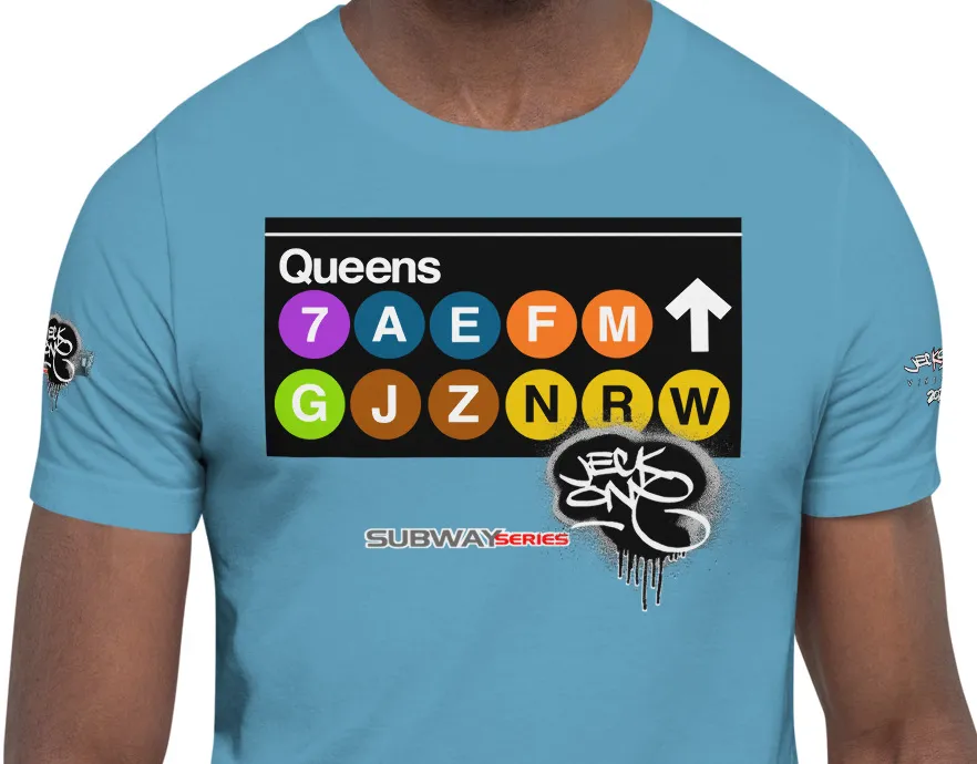 SHORT SLEEVE TEE  (uniSex) : QUEENS -(2020 upgraded classic)