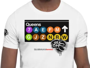 SHORT SLEEVE TEE  (uniSex) : QUEENS -(2020 upgraded classic)
