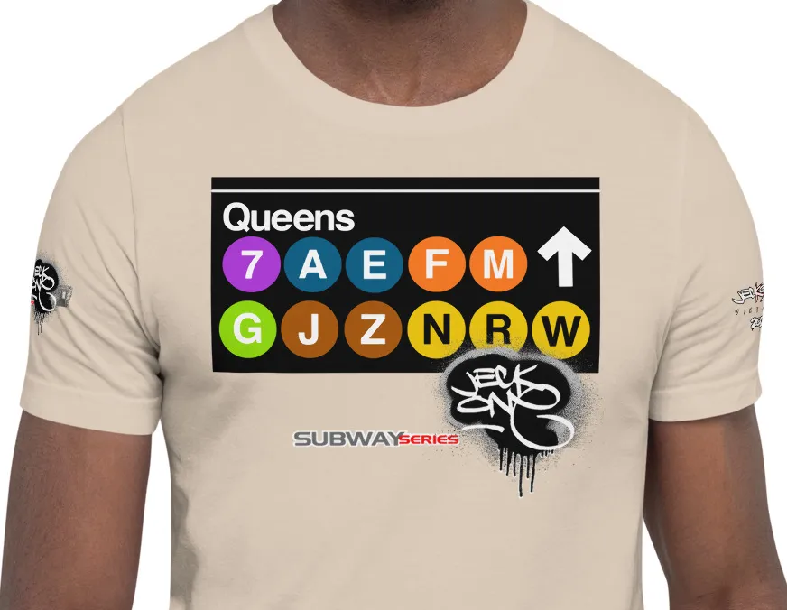 SHORT SLEEVE TEE  (uniSex) : QUEENS -(2020 upgraded classic)