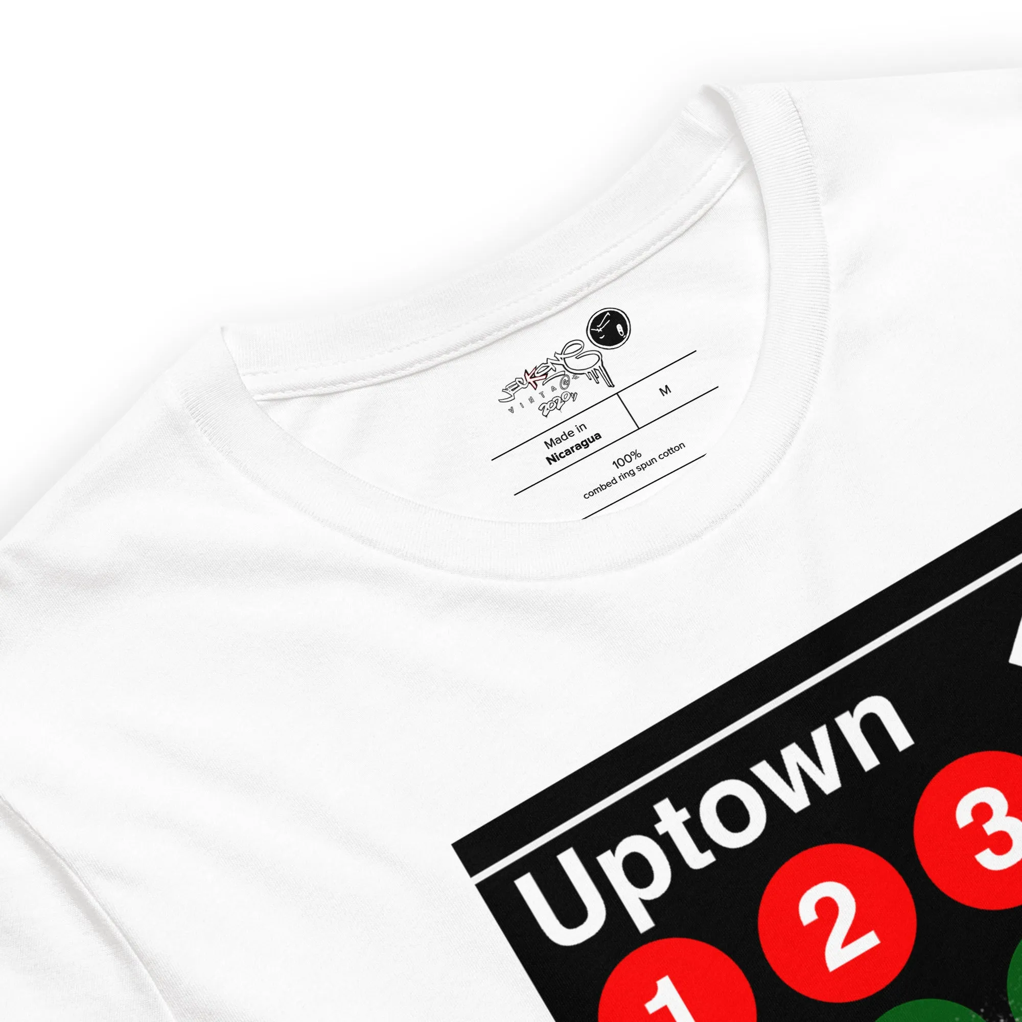 SHORT SLEEVE TEE  (uniSex) : UPTOWN -(2020 upgraded classic)