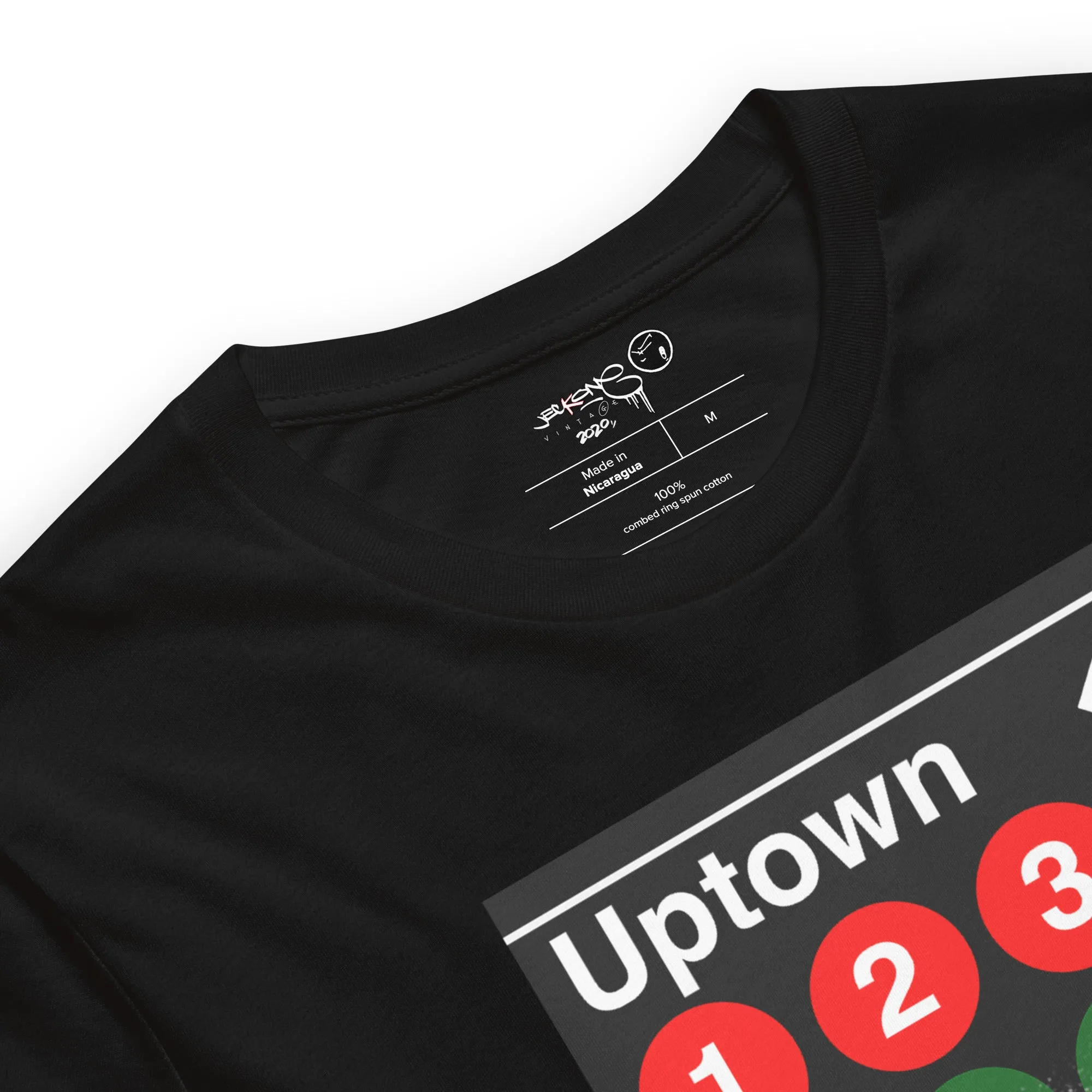 SHORT SLEEVE TEE  (uniSex) : UPTOWN -(2020 upgraded classic)