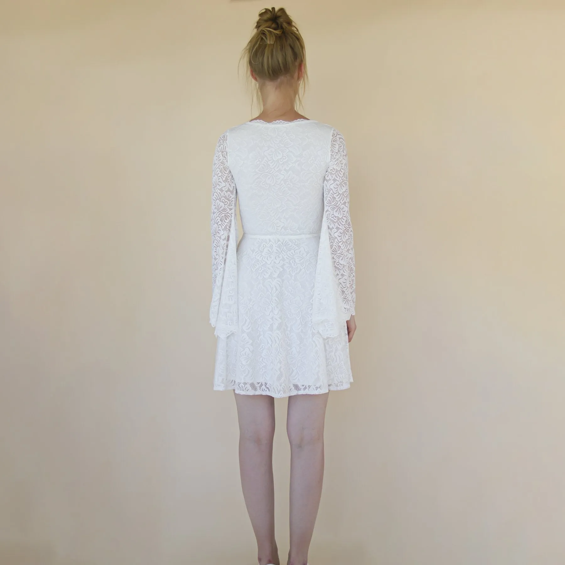 Short Wedding Dress #1375