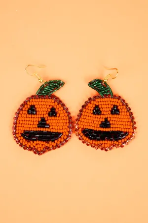So Cute It's Scary Seed Bead Earrings