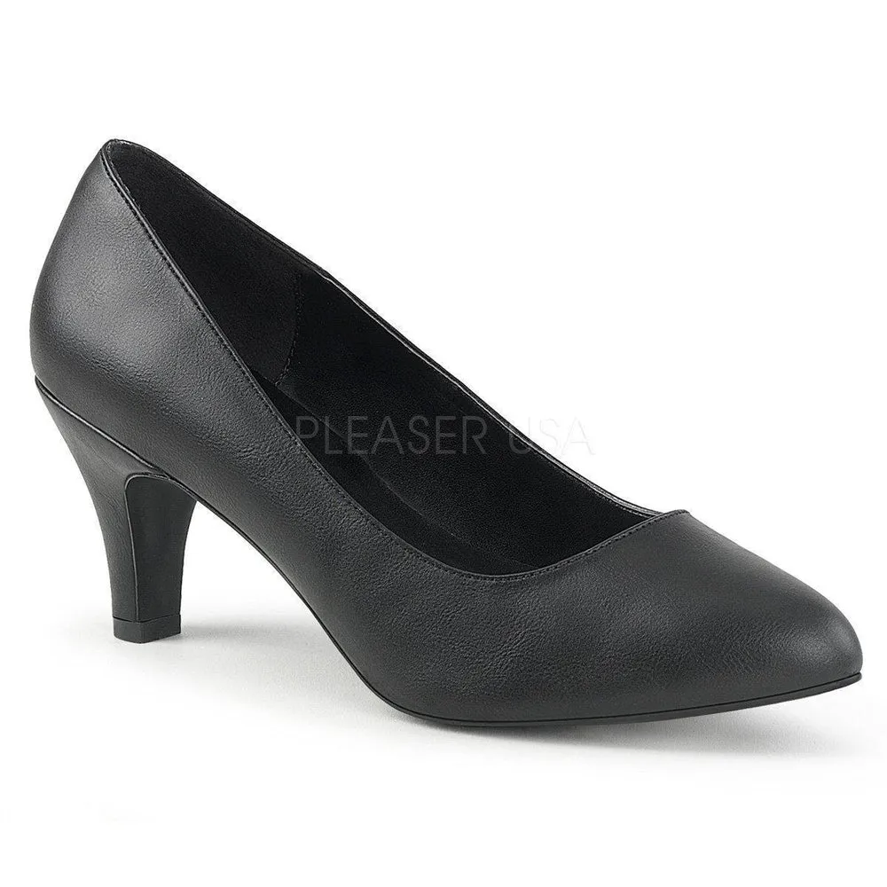 SS-DIVINE-420  | Black Faux Leather