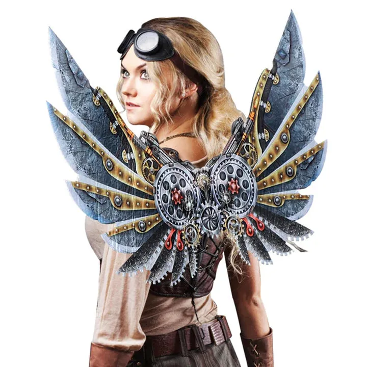 Steampunk Mechanical Cosplay Wings