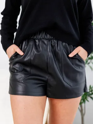Steve Madden Classic Faux The Record Short