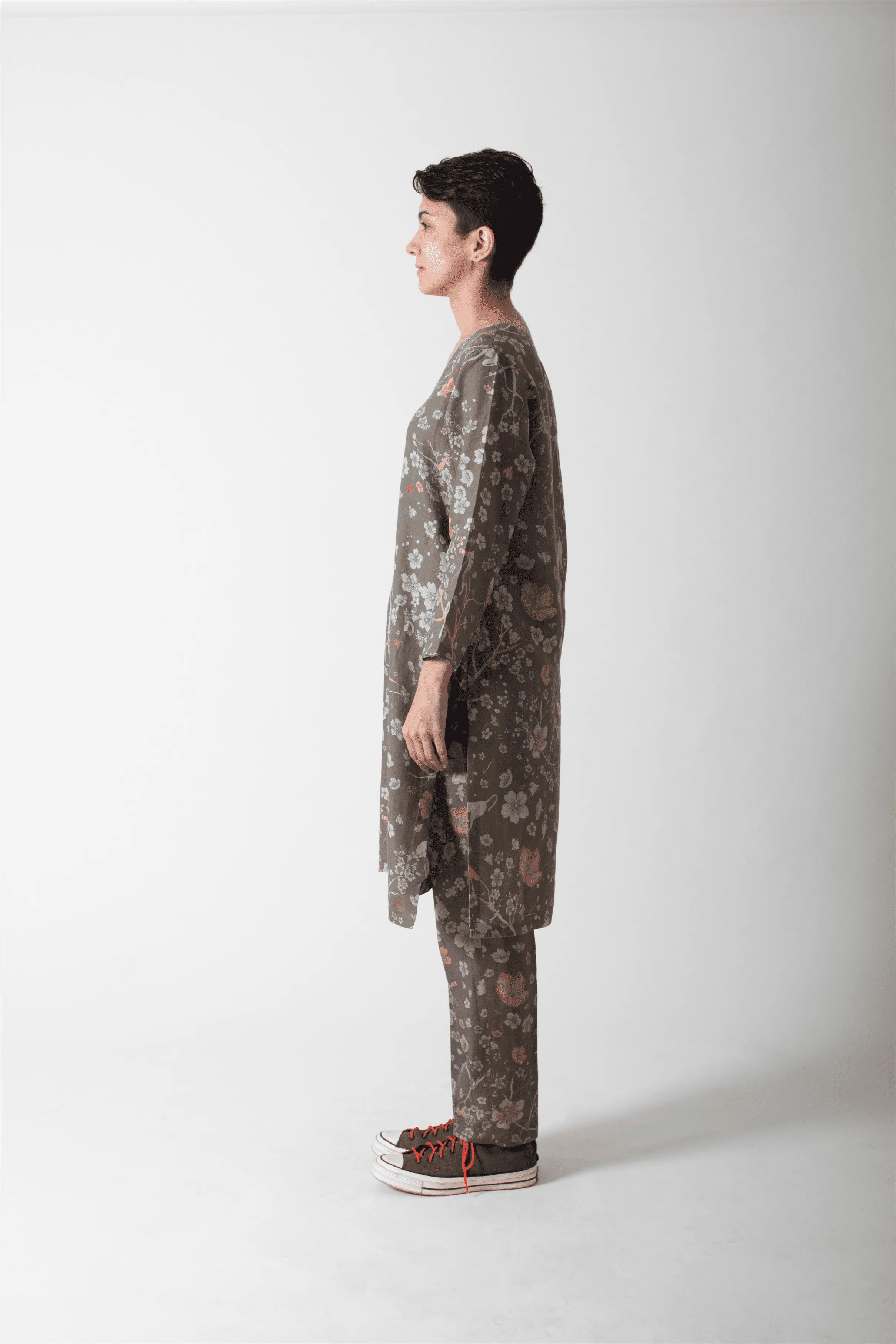 SUKETDHIR   I   Kurta   I   Forest Blossom Print    I   WK201MT33