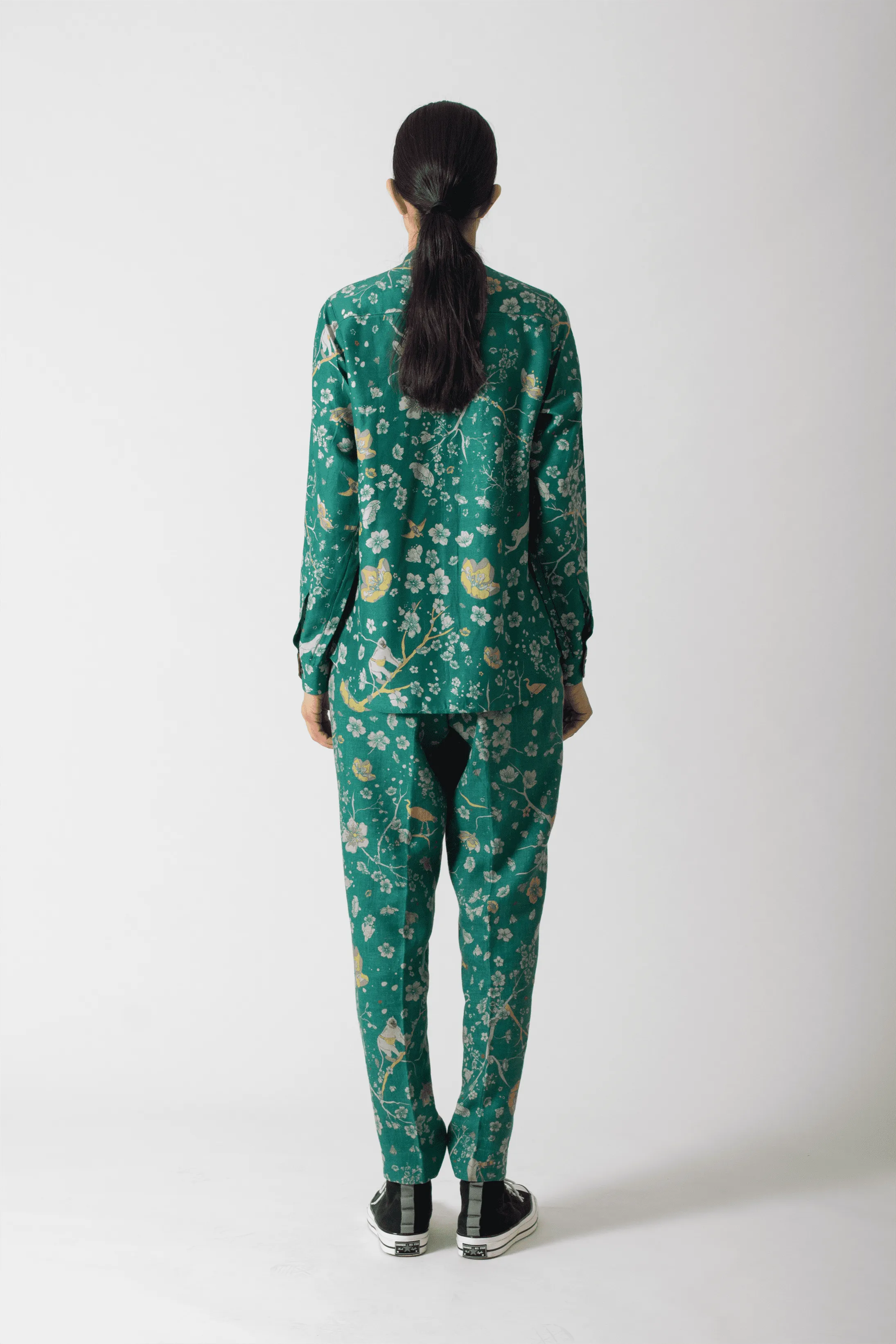 SUKETDHIR   I   Shirt   I   Forest Blossom Print    I   WS414MT81