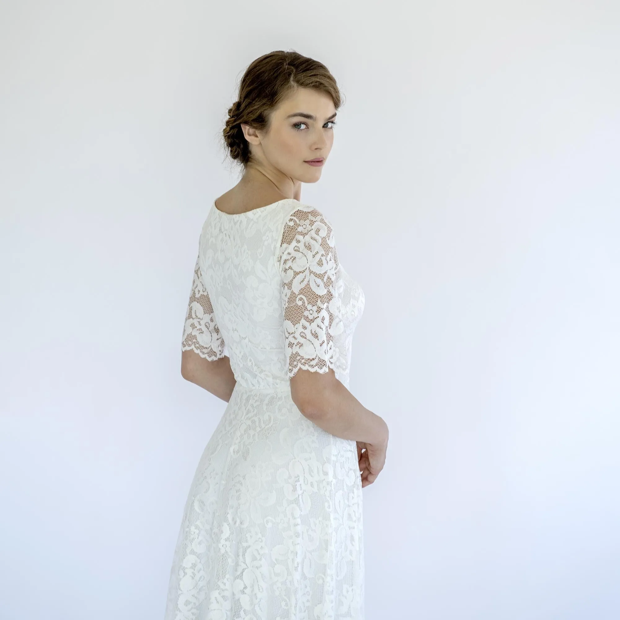 Sweetheart Neckline Dress #1472