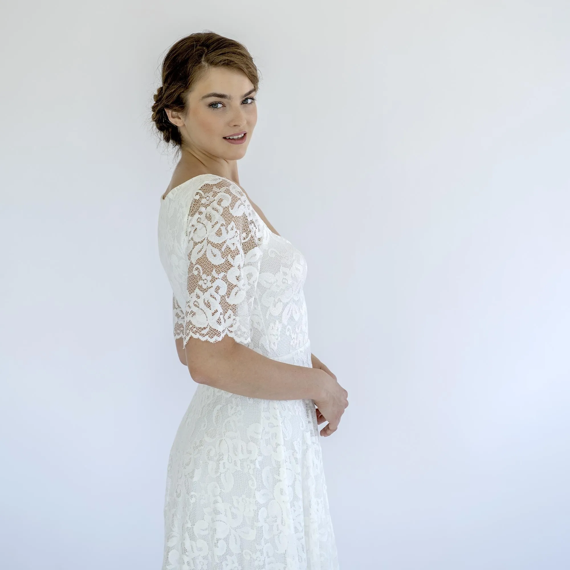 Sweetheart Neckline Dress #1472