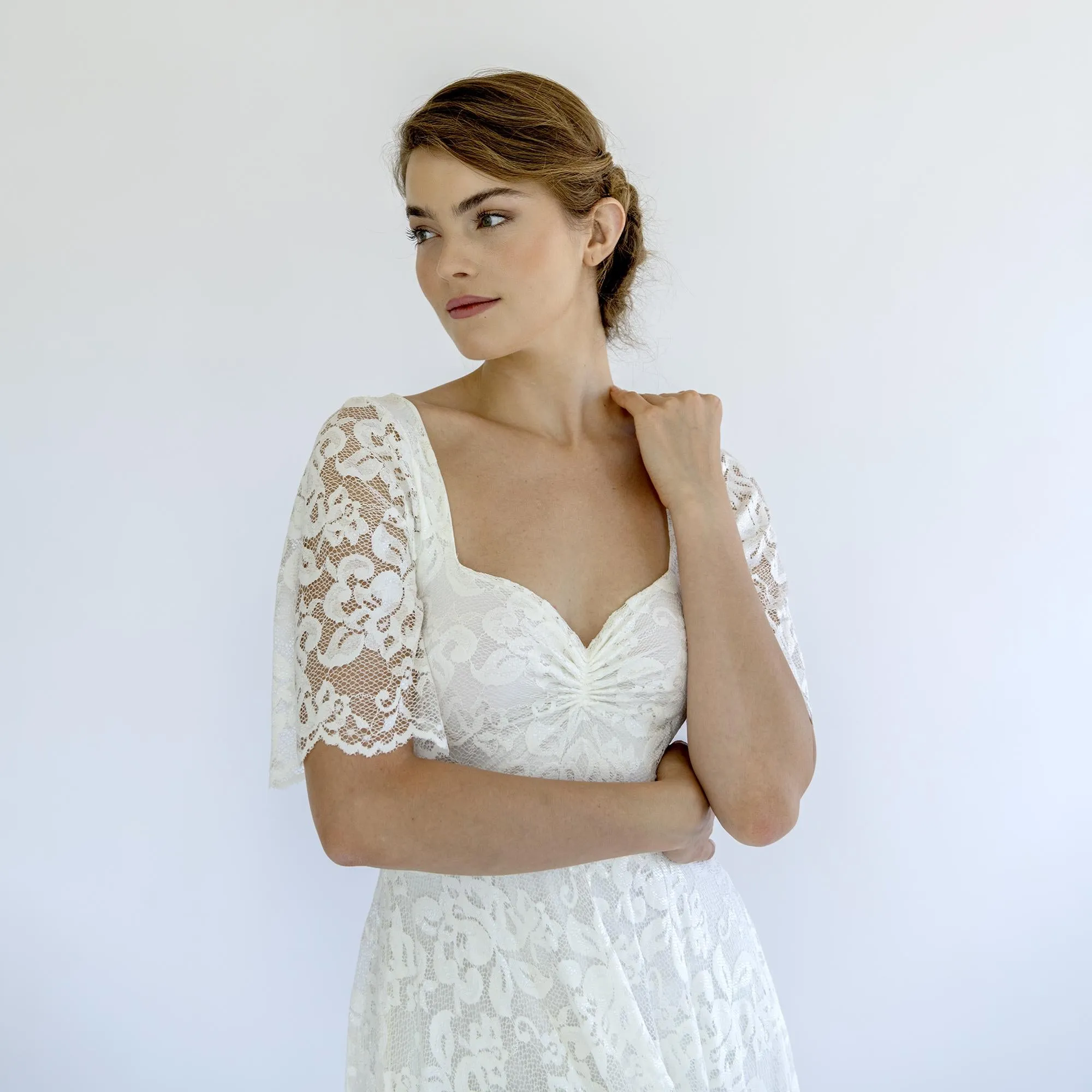 Sweetheart Neckline Dress #1472
